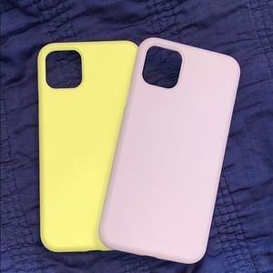 Silicone iPhone 11 Pro Max cases